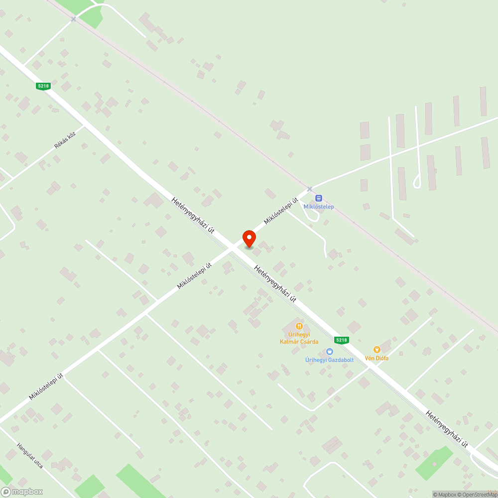 Gyalogos átkelő hiánya bejelentés helye