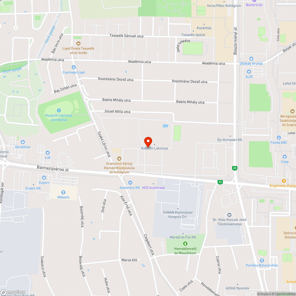 kátyus parkoló bejelentés helye