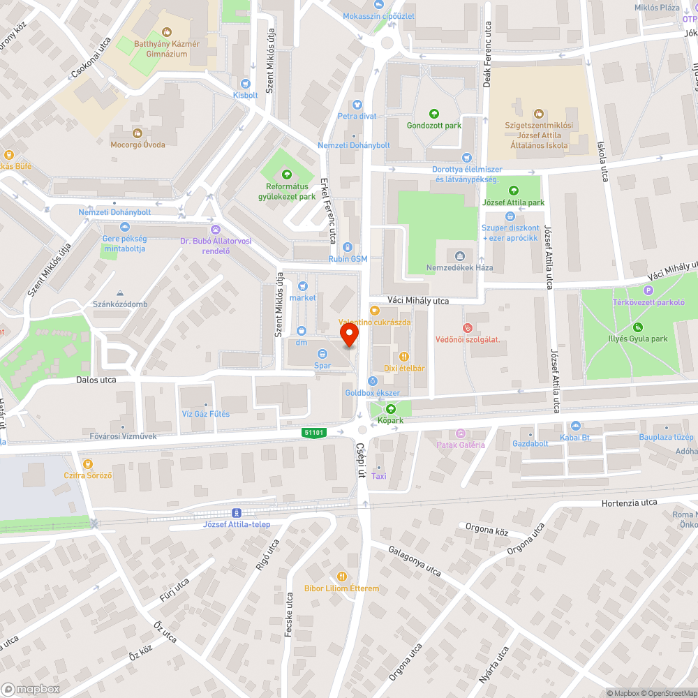 Kevés szemetes bejelentés helye