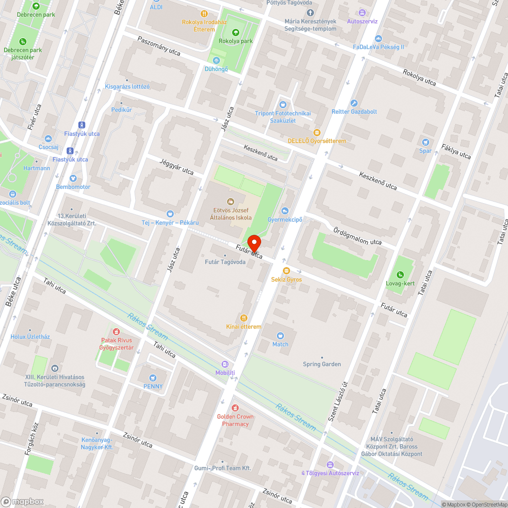 Állandó járdán parkolás bejelentés helye