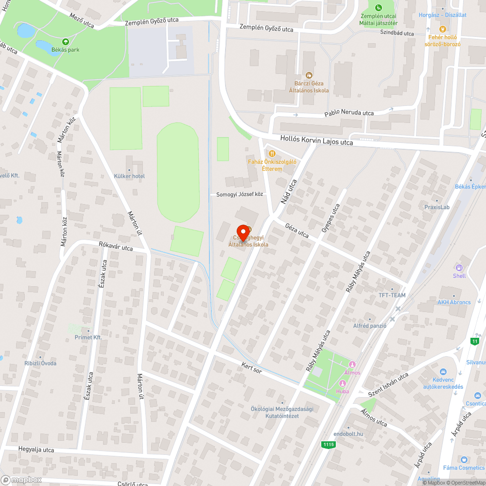 Esőben járhatatlan bejelentés helye