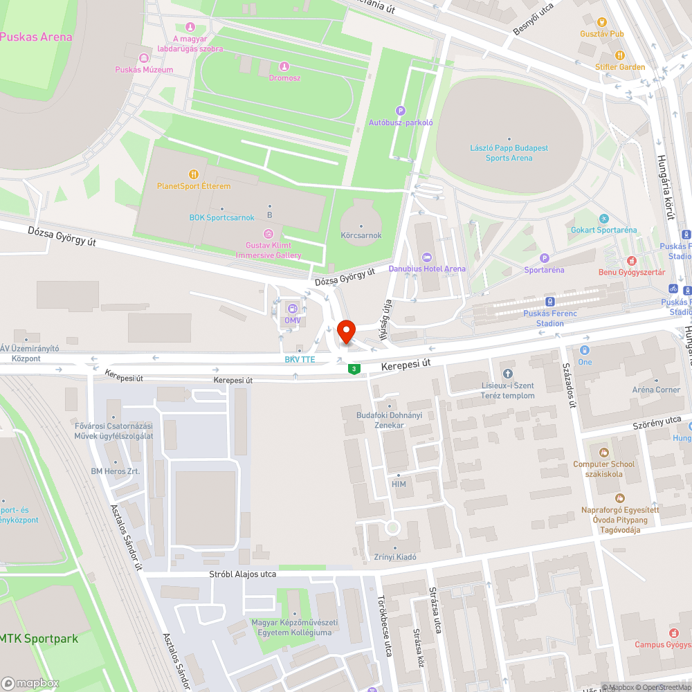 Ideiglenes tábla bejelentés helye