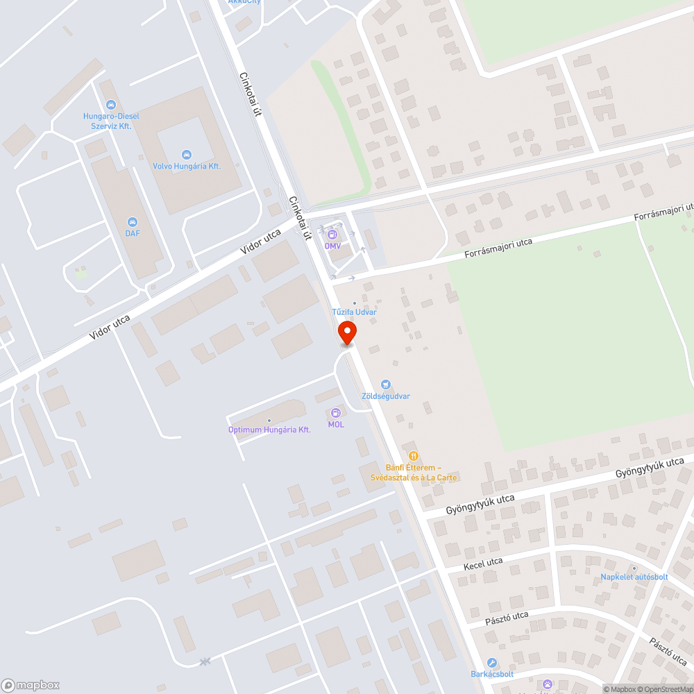 Balesetveszély bejelentés helye