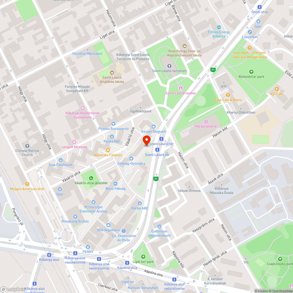 Díszfa derékben kivágva a sétányon bejelentés helye