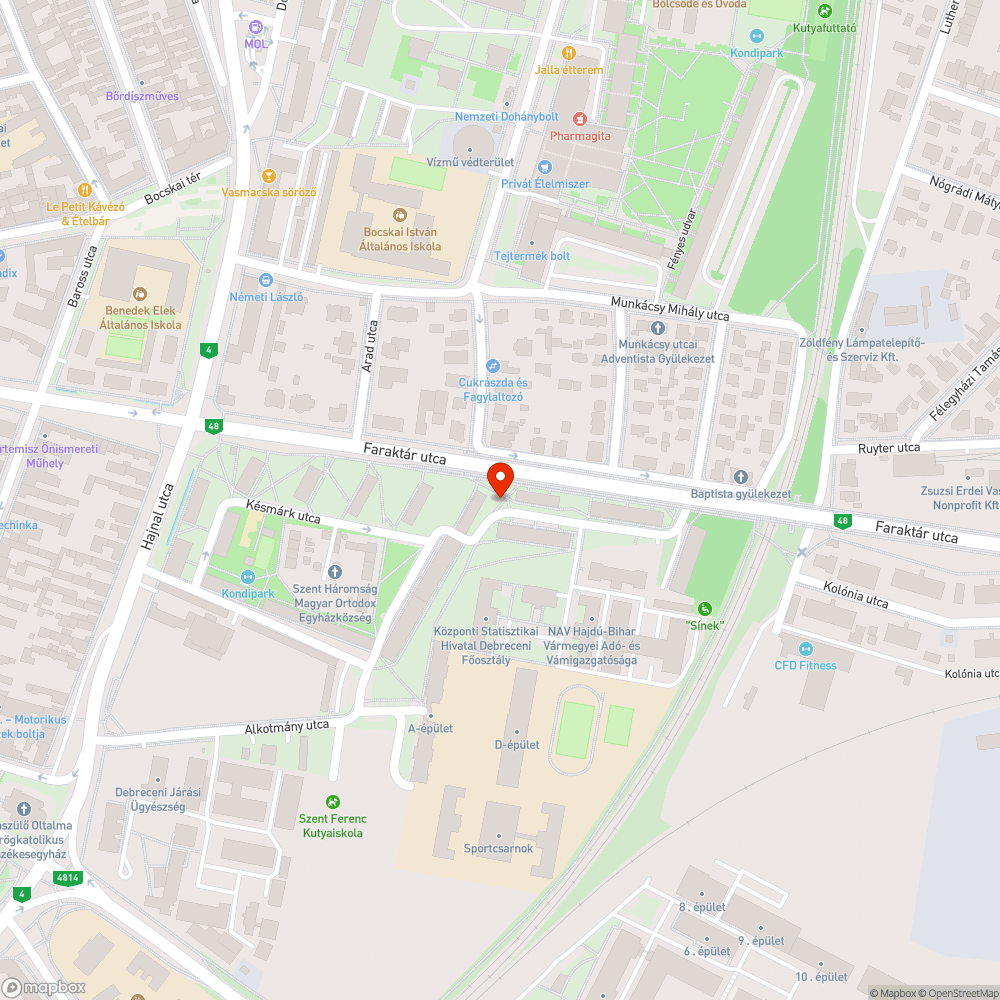 Járda hiánya bejelentés helye