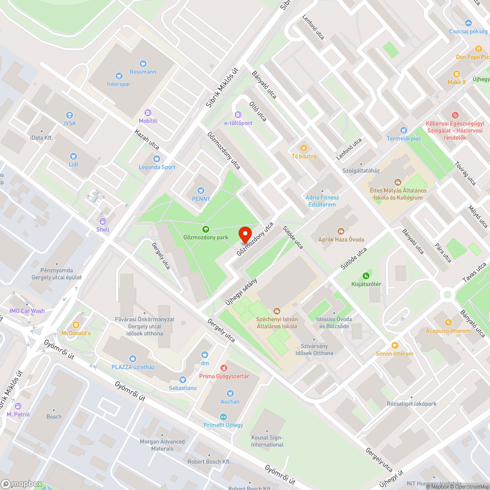 Kiemelkedő csatornafedlap bejelentés helye