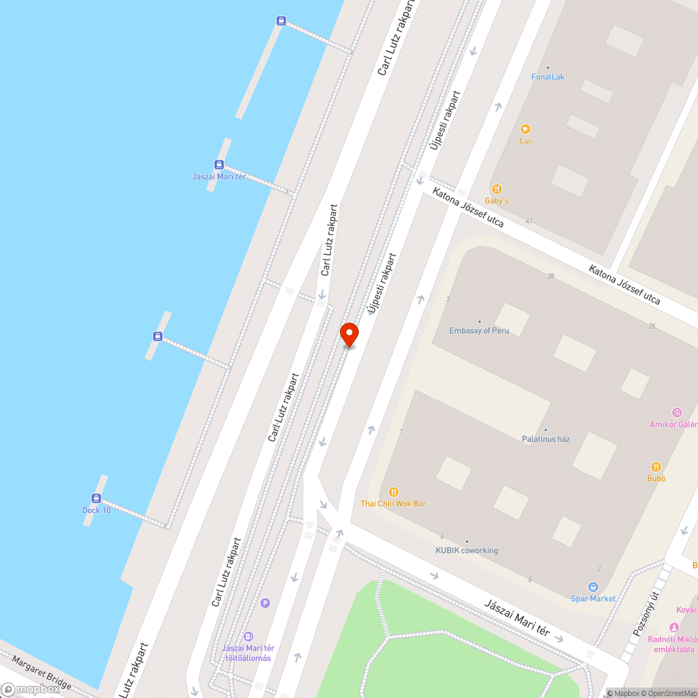 Budapest gyalogos szemmel - kuka bejelentés helye