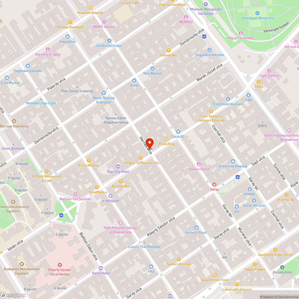 Kitört poller bejelentés helye