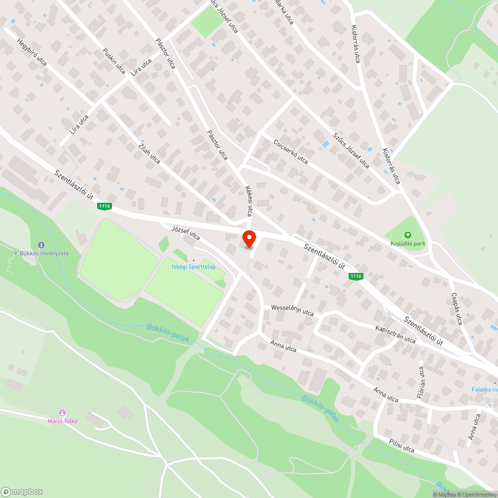 Közvilágítás hiba bejelentés helye