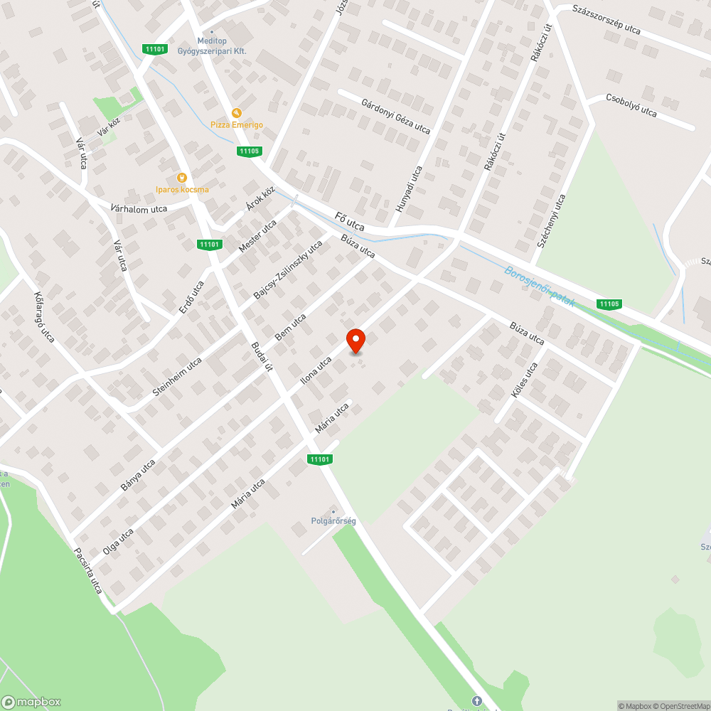 Patkányinvazió bejelentés helye