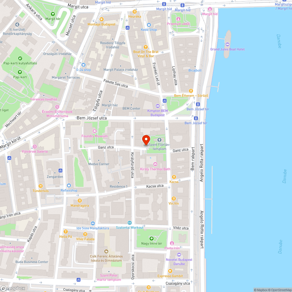 Beomlott macskaköves járda bejelentés helye