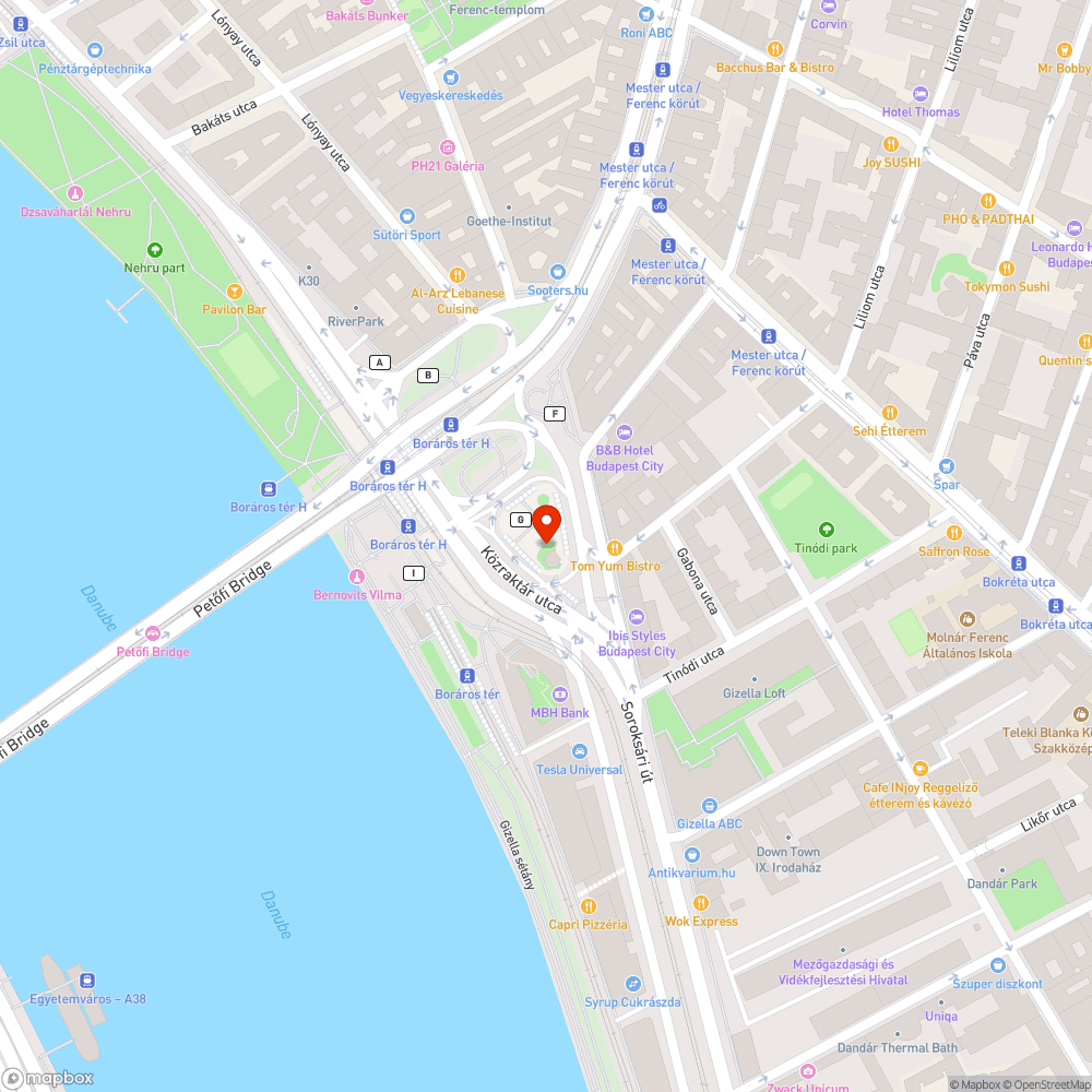 Veszélyes aknafedő bejelentés helye