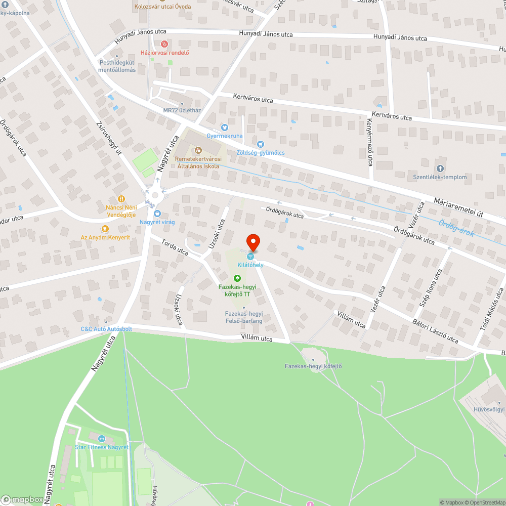 Kidölt természetvédelmi terület jelző tábla bejelentés helye