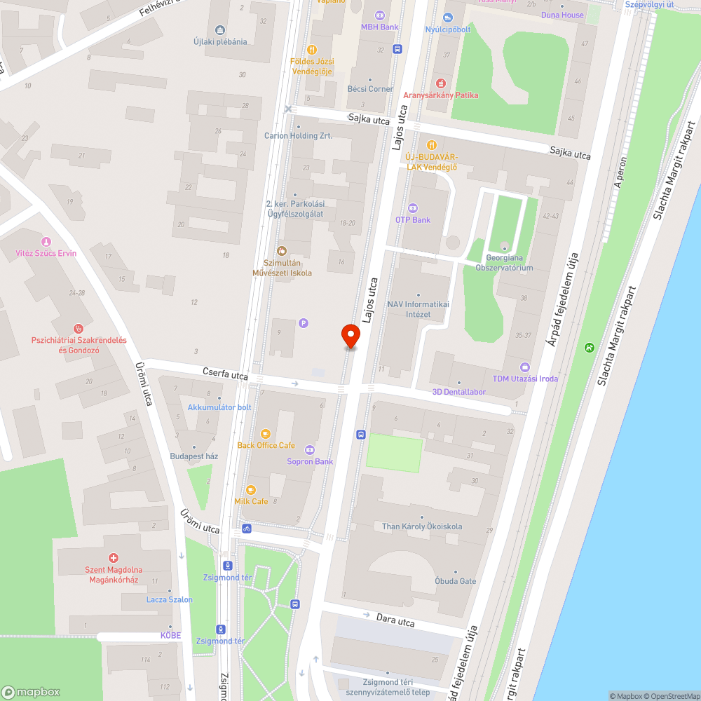 Hiányzó fa bejelentés helye