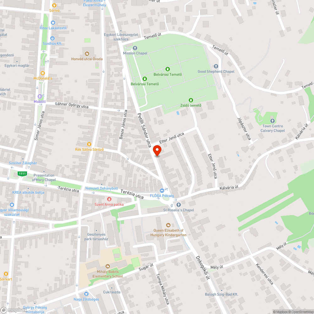 Beszakadt csatorna bejelentés helye