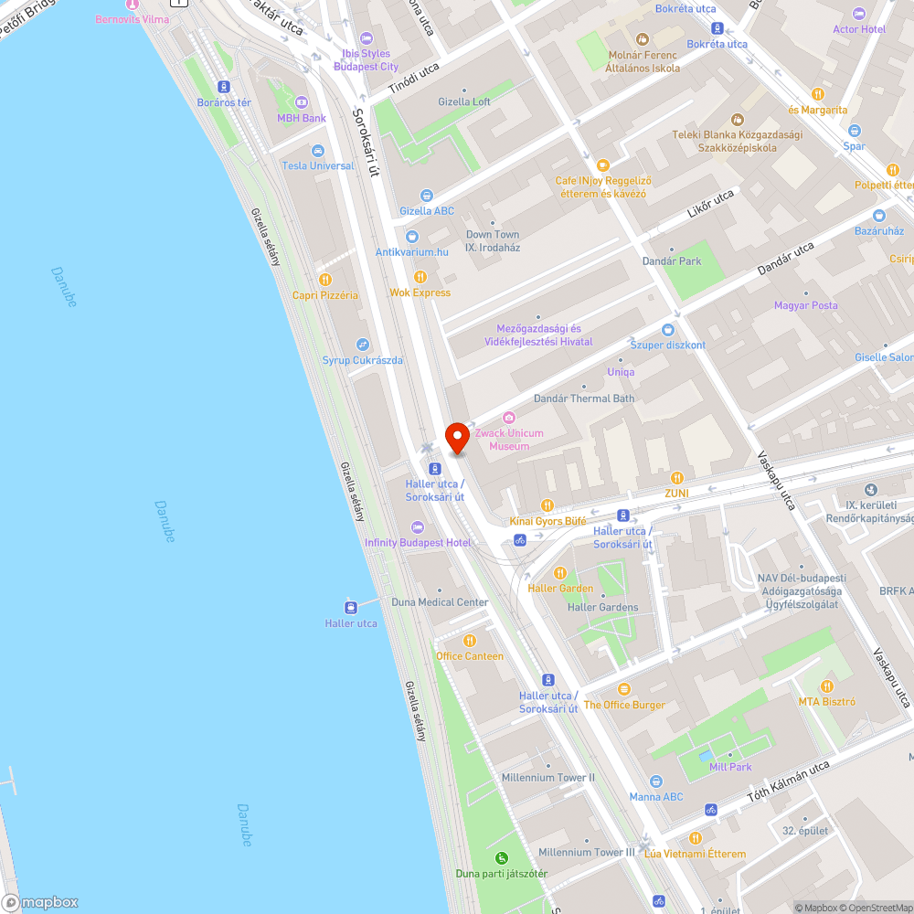 Invazívnak tűnő fa bejelentés helye