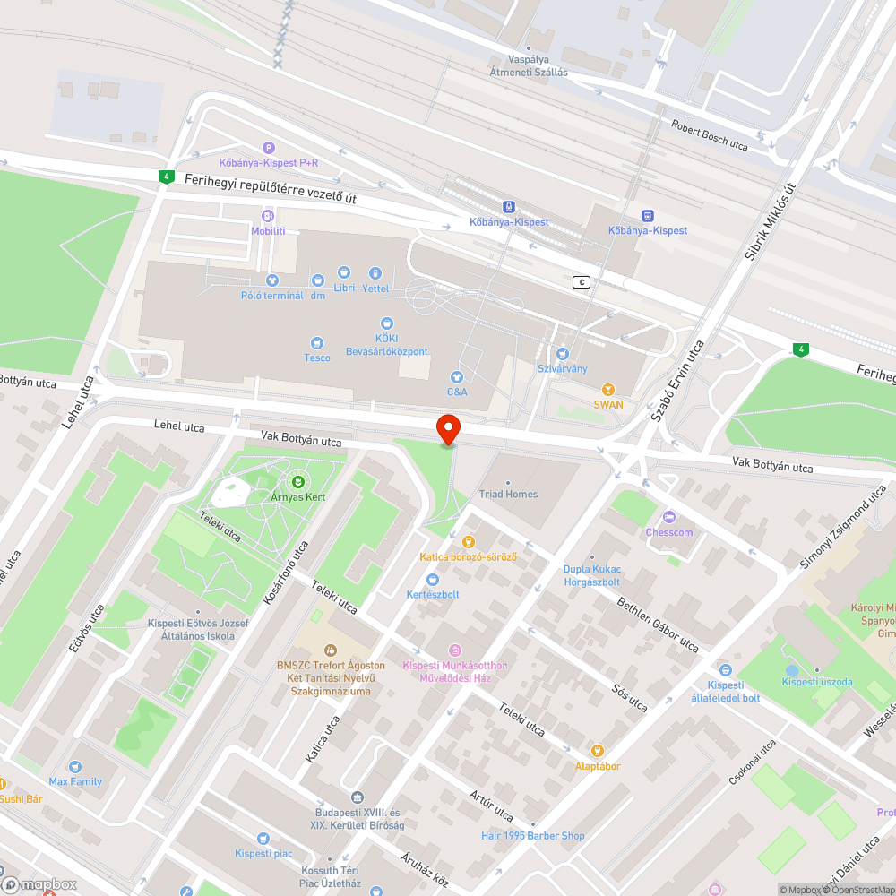 Kifakult tábla 2. bejelentés helye