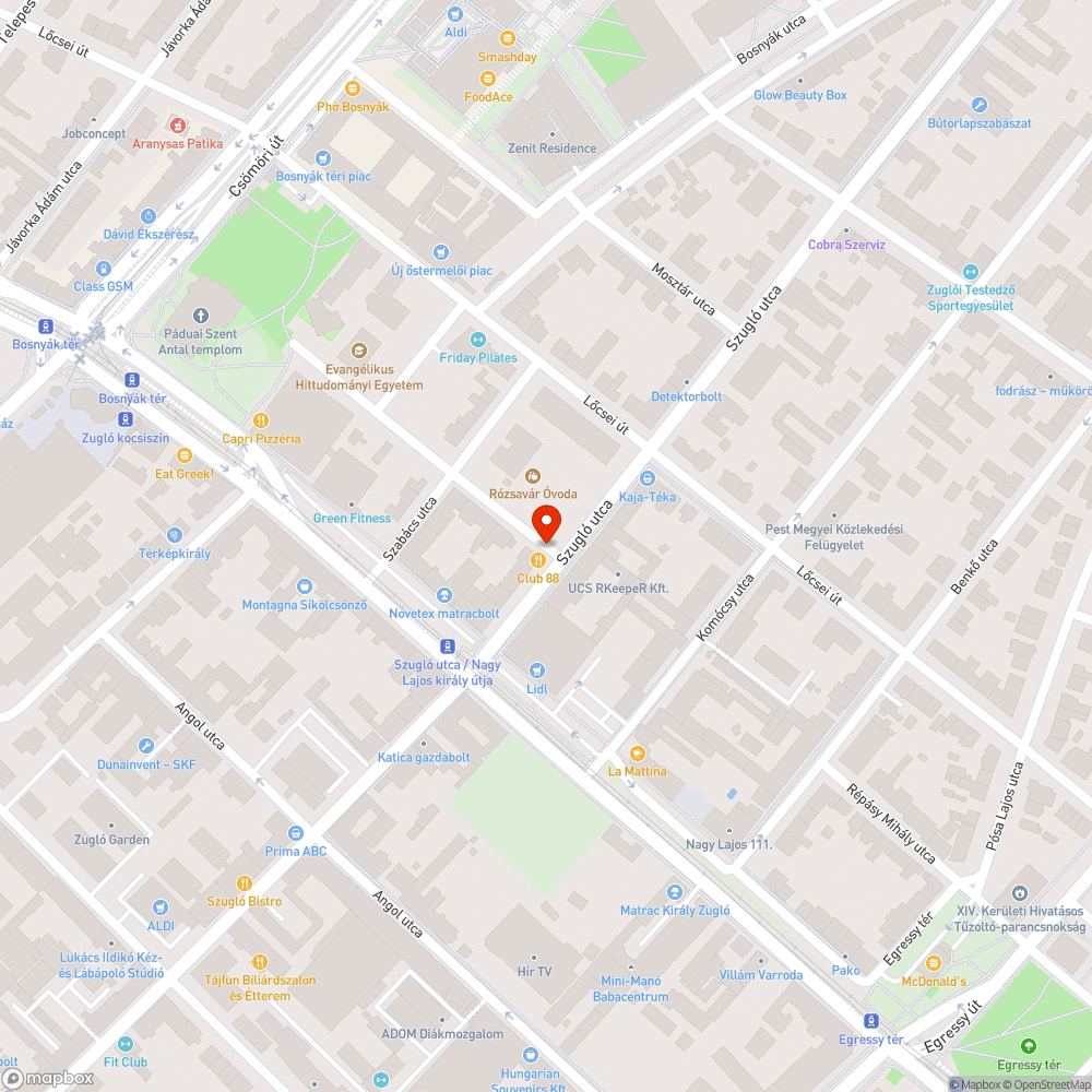 Kidobott ágy bejelentés helye