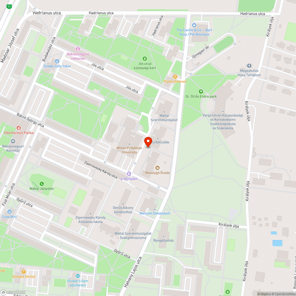 Kidőlt szemetes bejelentés helye