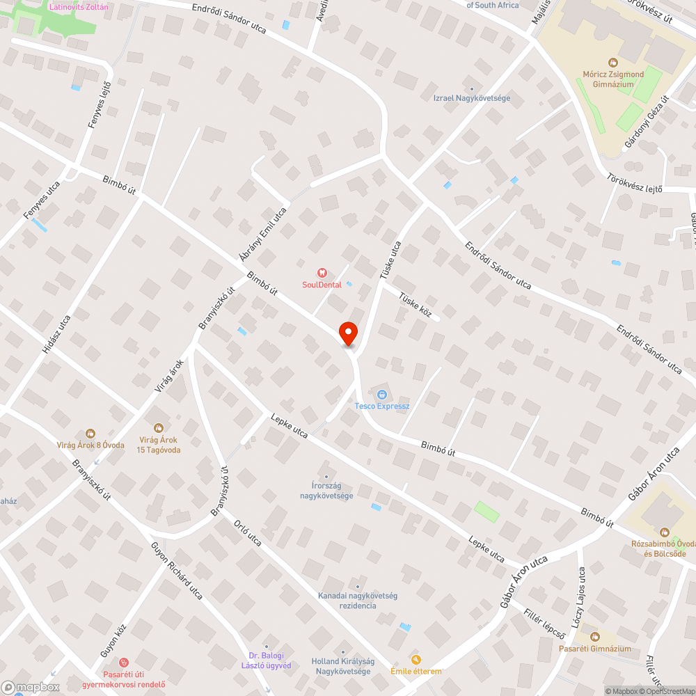 Kanyarban parkolás a Bimbón bejelentés helye