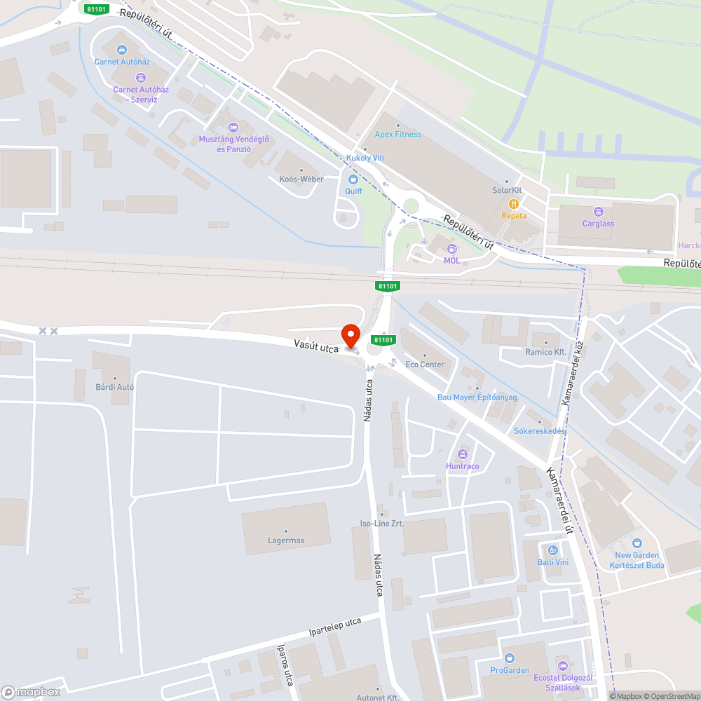 Leesett tábla bejelentés helye