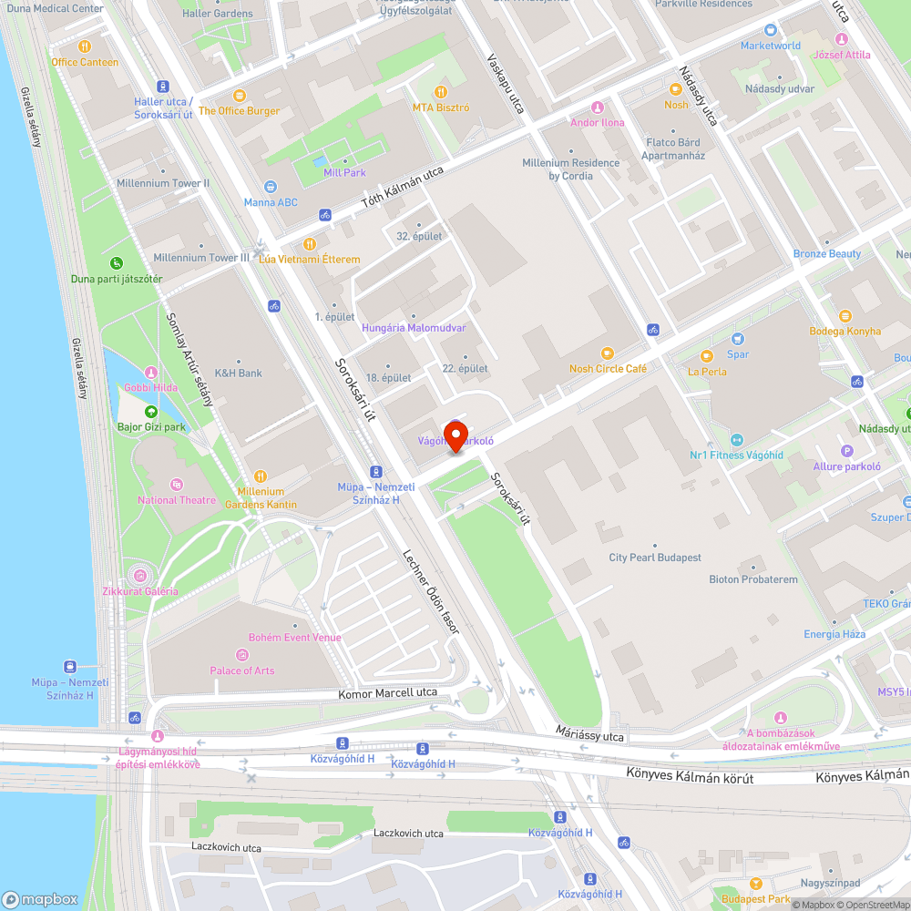 Rossz állapotú Telekom aknafedő bejelentés helye