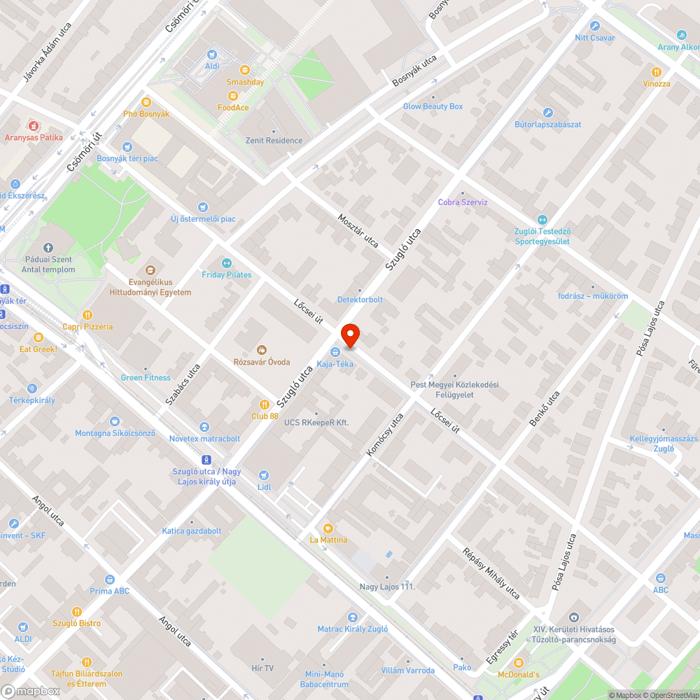 Kidobott ágy 2. bejelentés helye