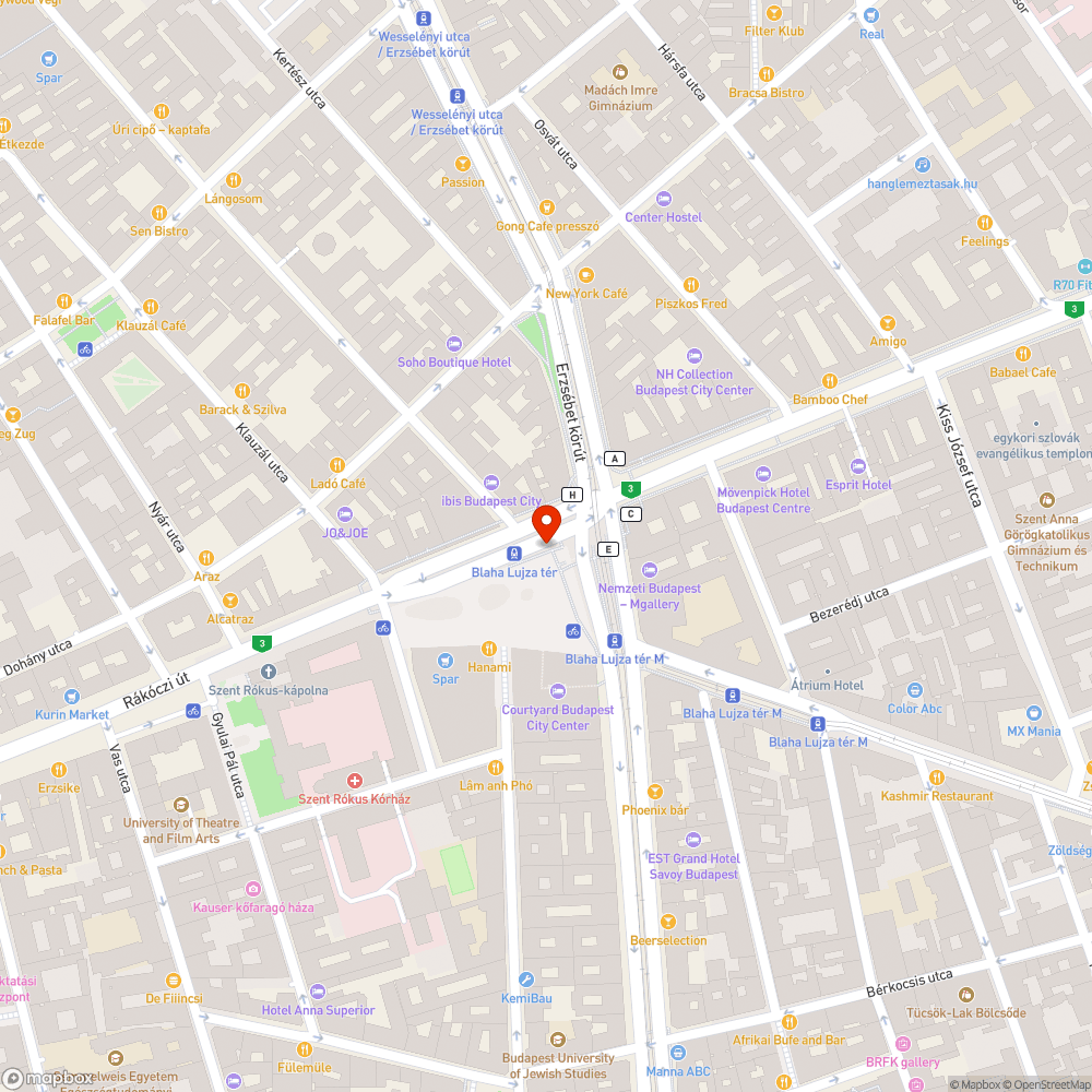 Sérült tűzcsap 2 bejelentés helye