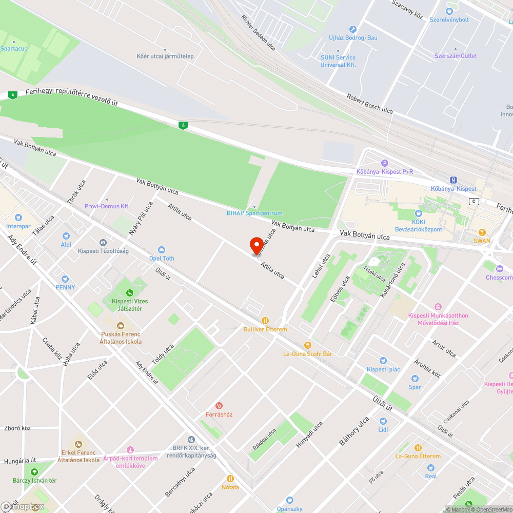 Szemét lerakat bejelentés helye