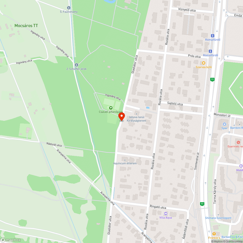 Aszfaltozás bejelentés helye