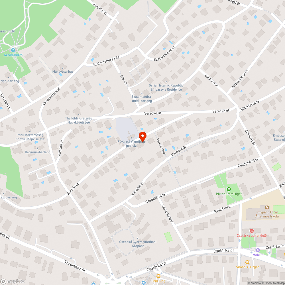 Közvilágítás hiánya bejelentés helye