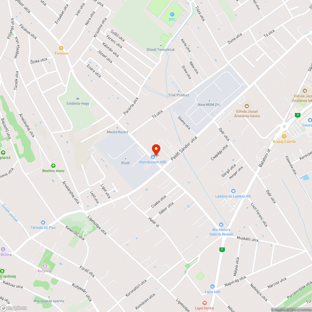 Kitört üveg a buszmegállóban bejelentés helye