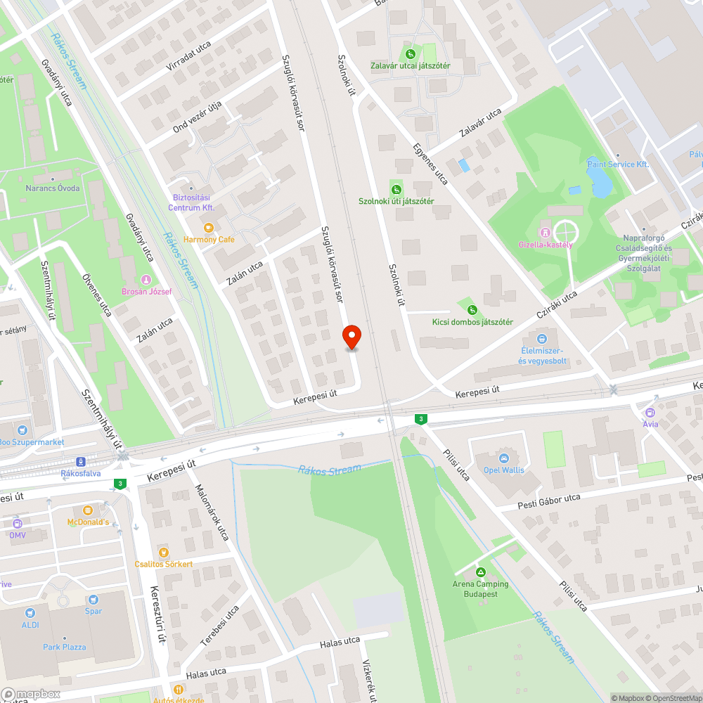 Folyik a tűzcsap bejelentés helye