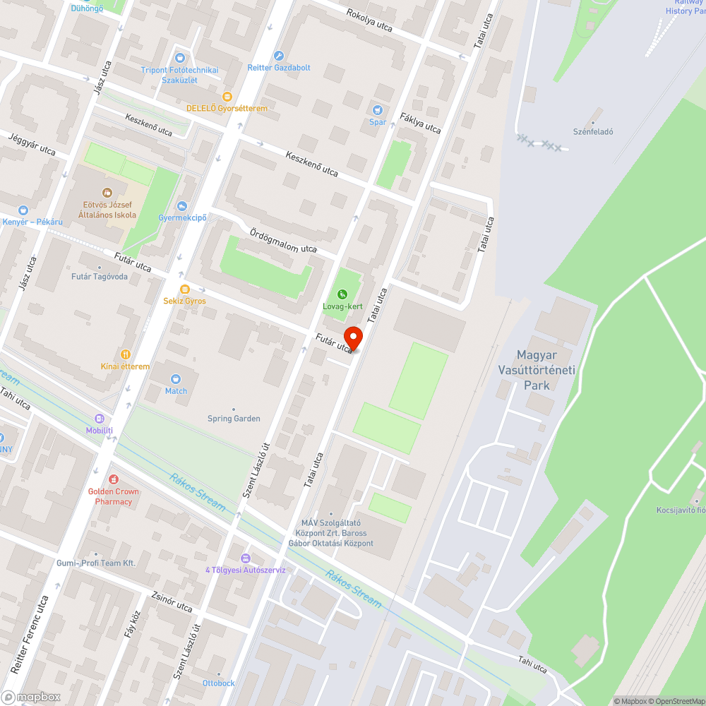 Kidobott festék bejelentés helye