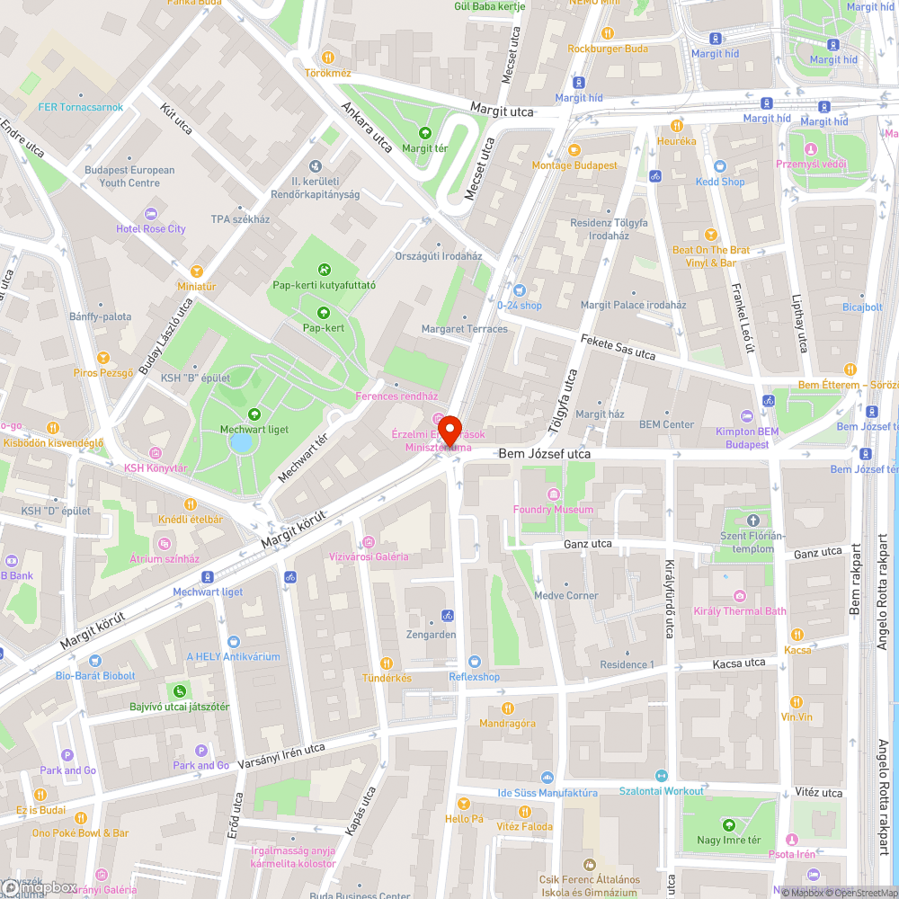 Kiégett lámpa bejelentés helye