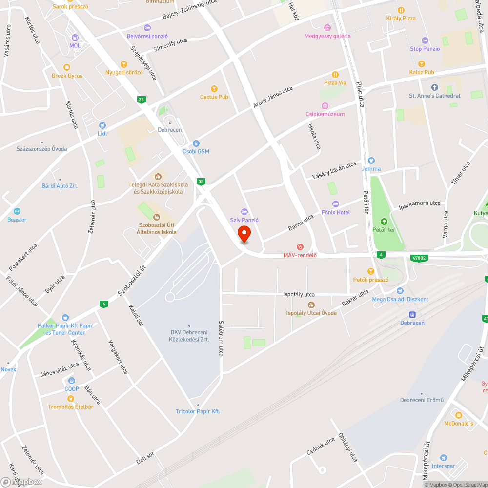 Jelzőlámpa beállítás bejelentés helye