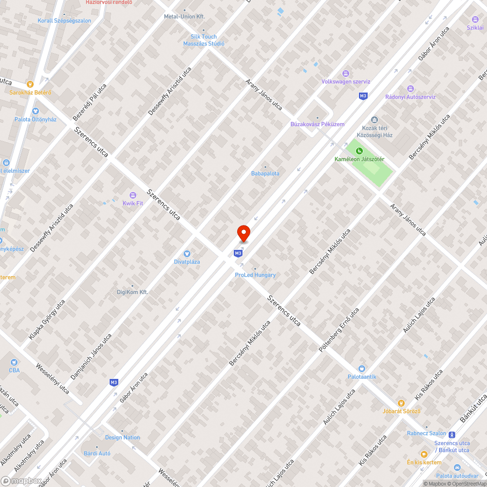 Takart közúti tábla - M3 bejelentés helye