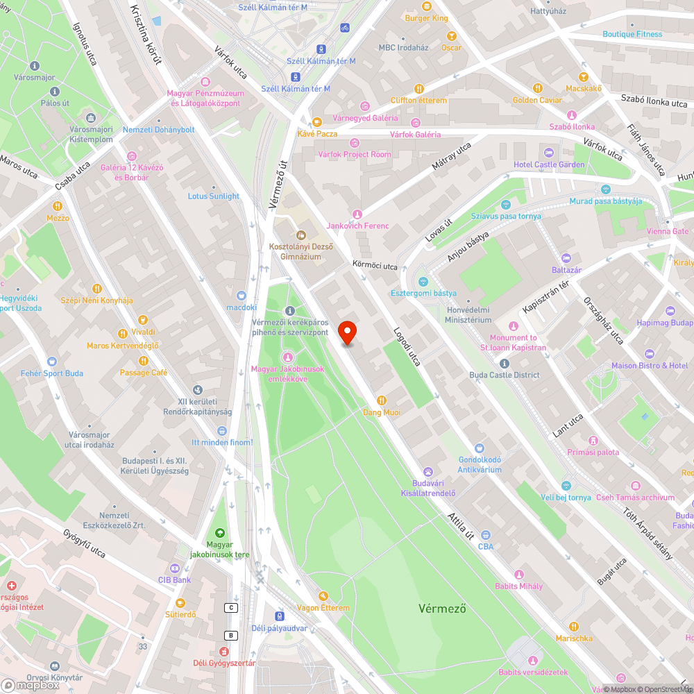 Szemét bejelentés helye