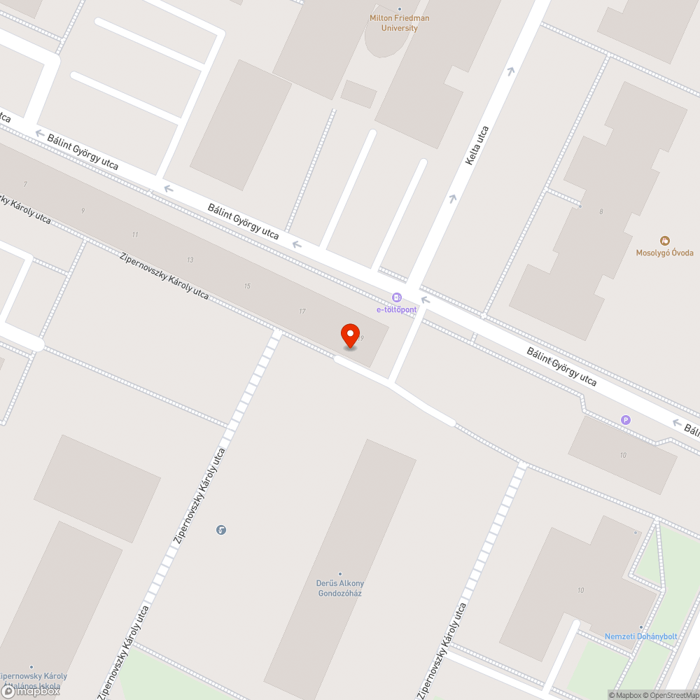 Villogó lámpa bejelentés helye