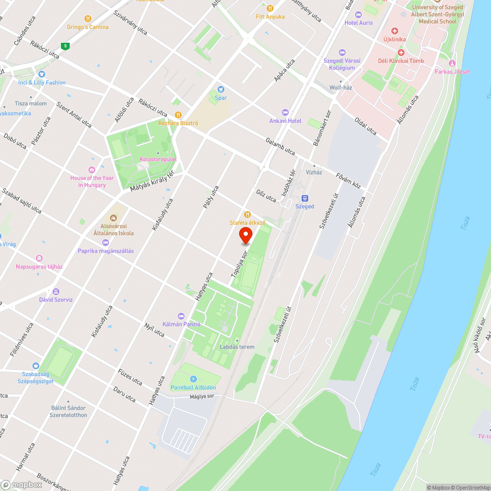 Régóta egyhelyben álló, lejárt műszakis, útra kilógó jármű bejelentés helye