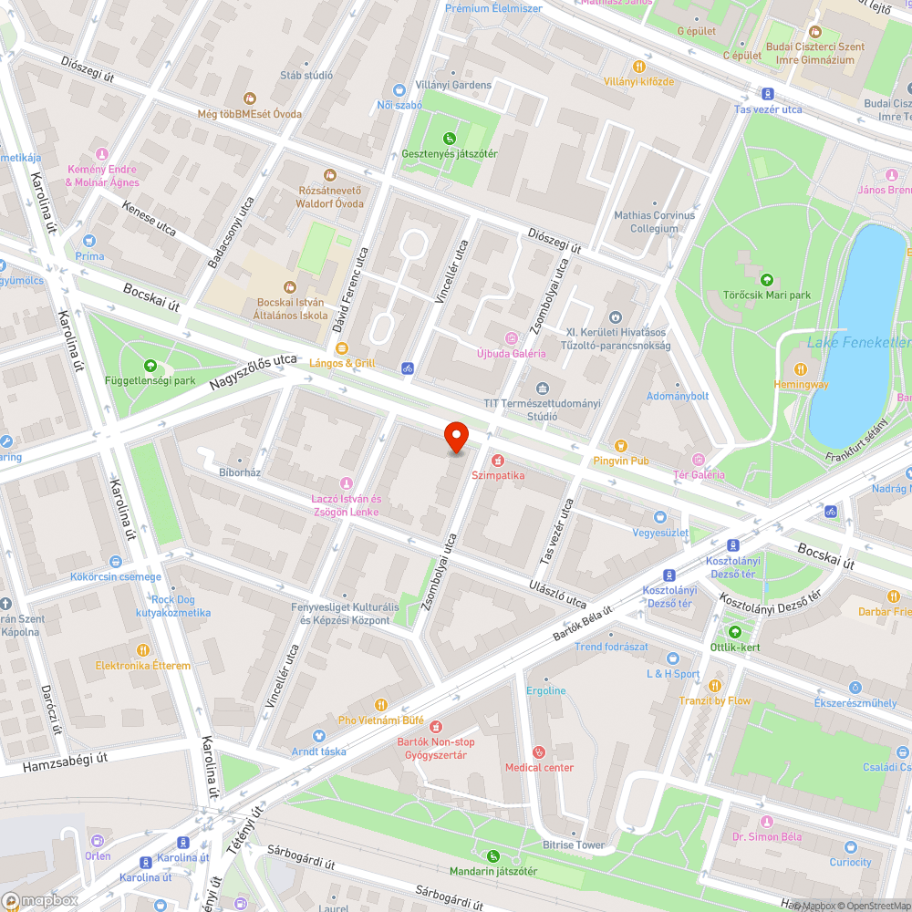 Verdák a Bocskai járdán megint bejelentés helye