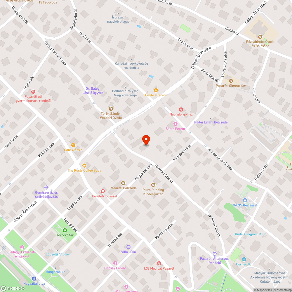 Kivágott fa bejelentés helye