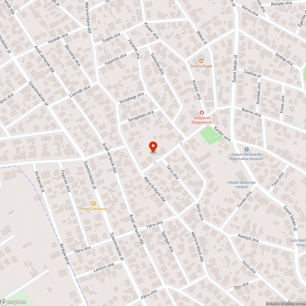 Kidőlt táblák bejelentés helye