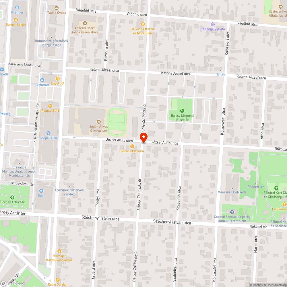 Beszakadt közműfedél bejelentés helye