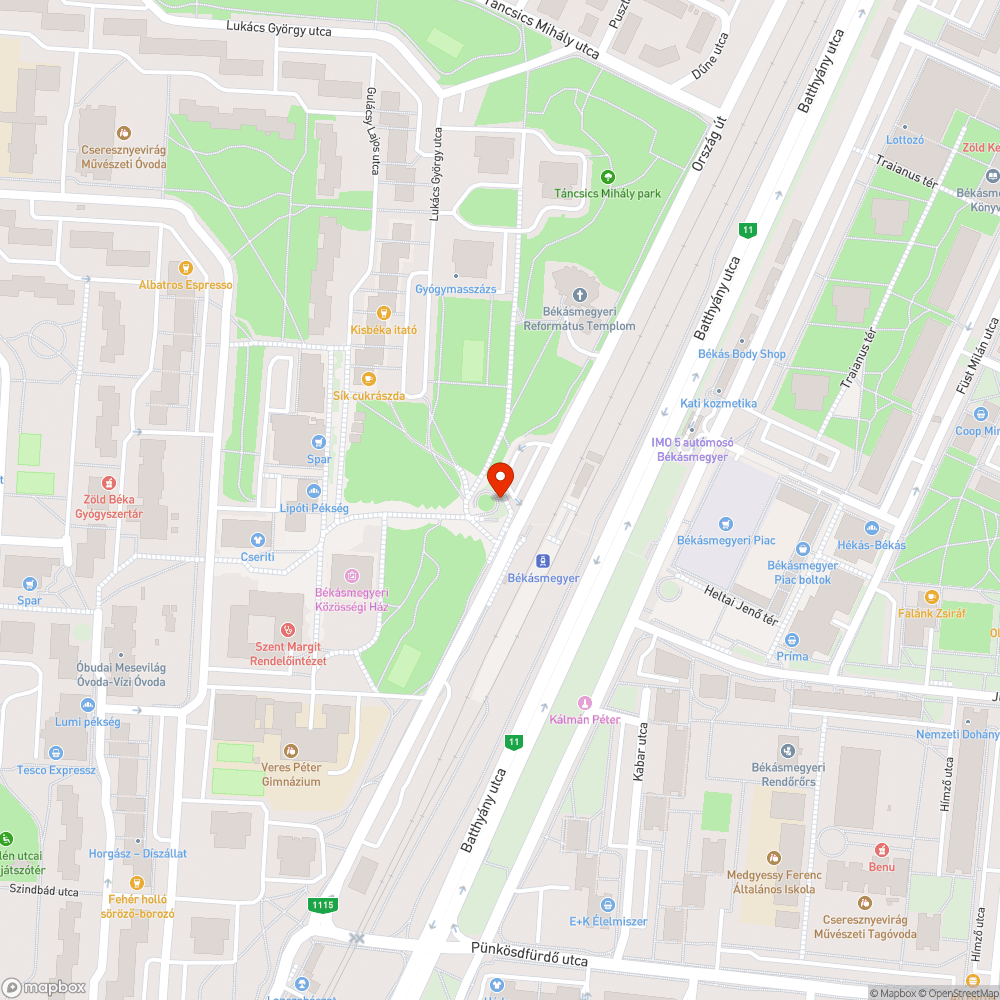 Palack a fán bejelentés helye