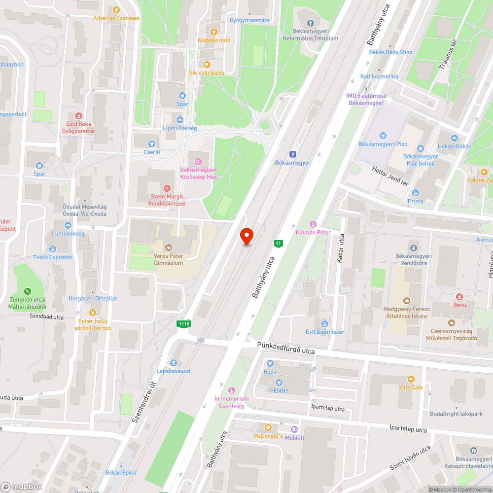 Graffitis tábla bejelentés helye