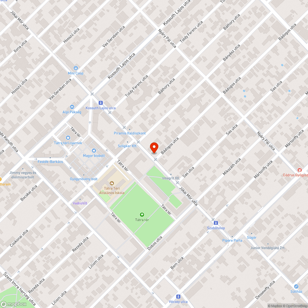 Hiányzó utcatáblák bejelentés helye