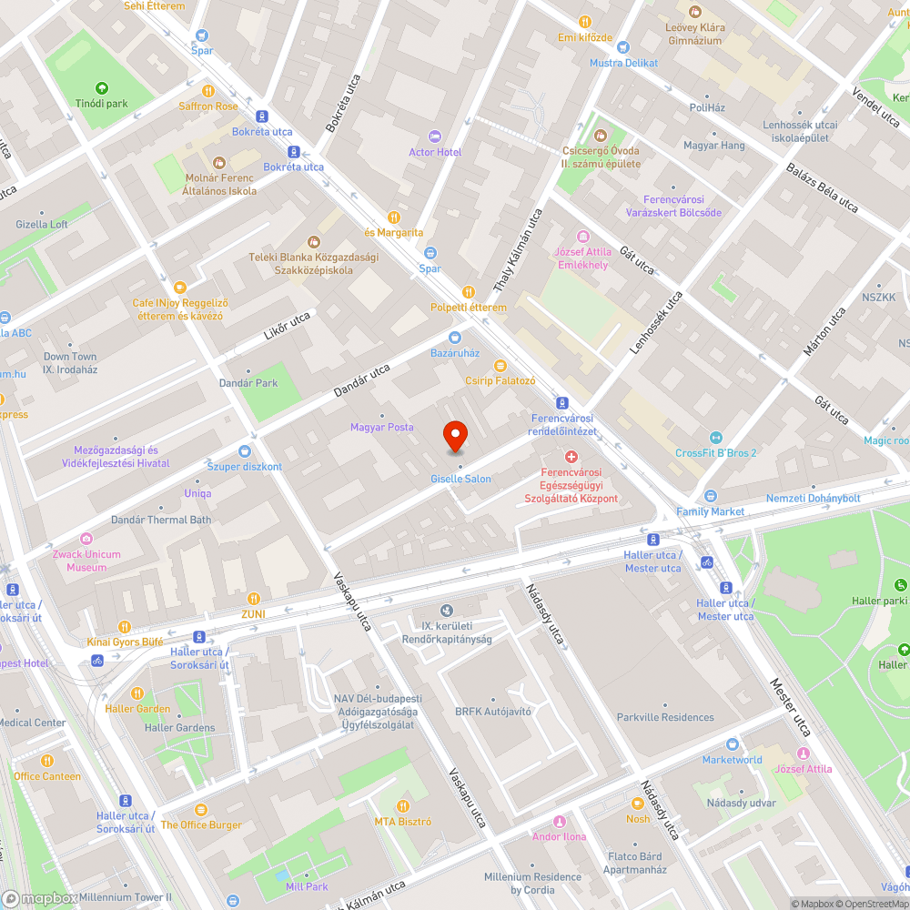 Folyamatos sípolás az utcában bejelentés helye