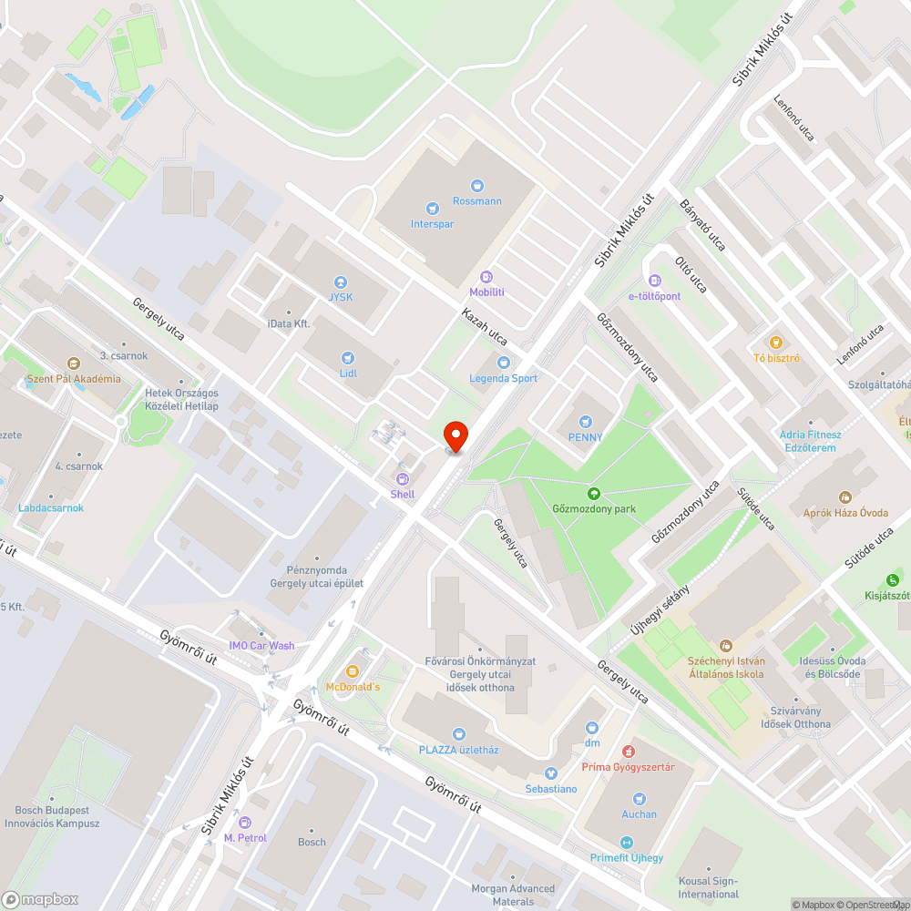 Baleset miatt kidőlt forgalomirányító tábla bejelentés helye