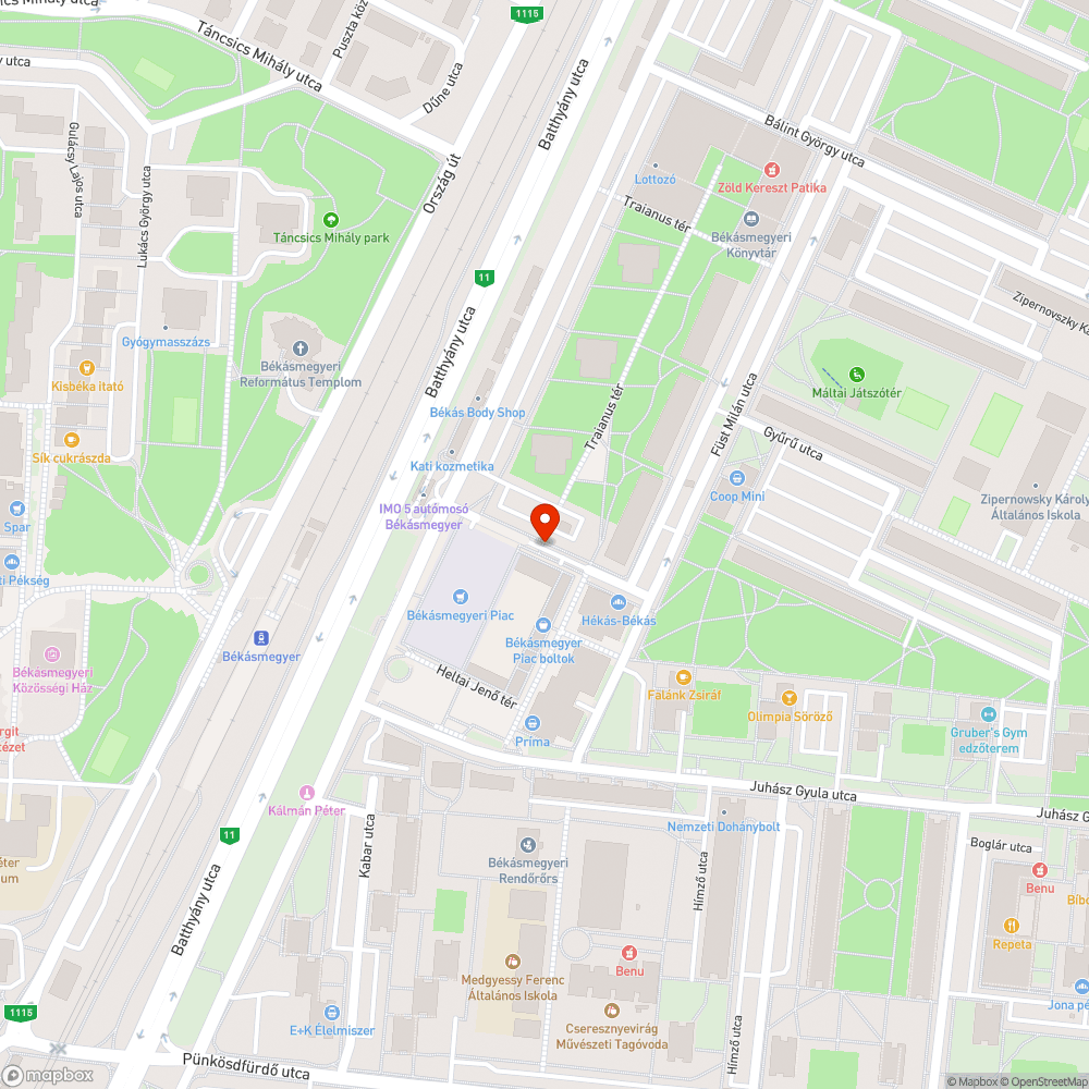 Eldugult víznyelő bejelentés helye